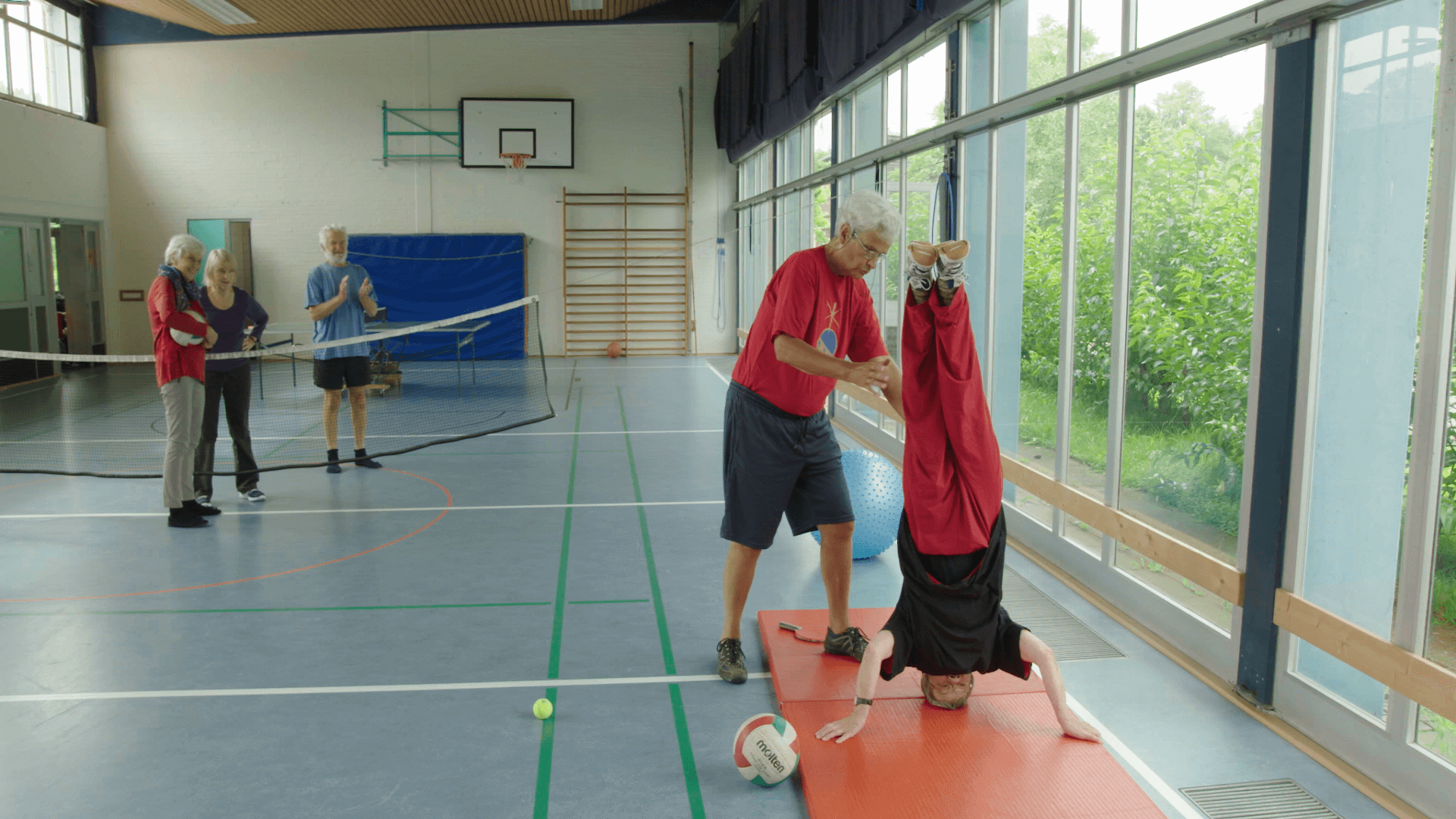 Glücklich Altern
